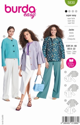 jacket-sewing-pattern-for-women-burda-5830-sewing-instructions