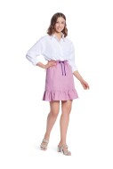 Sewing pattern Pull-on skirt with tie band Burda 5832