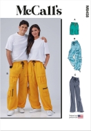 Sewing pattern cargo pants McCalls 8458