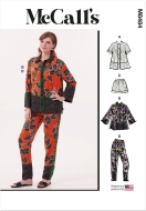 Sewing pattern Pajamas McCalls 8484