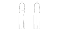 slit-dresses-paper-sewing-pattern-mcCalls-8446-diy-instru...