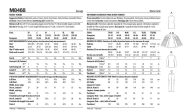 Schnittmuster praktische Arbeitskleidung McCalls 8468 Gr. 30-60