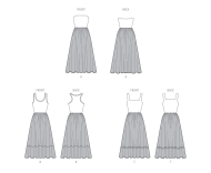 strapless-dresses-paper-sewing-pattern-mcCalls-8476-diy-i...