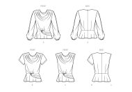 fitted-blouses-paper-sewing-pattern-simplicity-9706-diy-i...