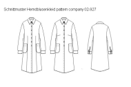 Sewing pattern shirt dress, Misses dress pattern company 02927