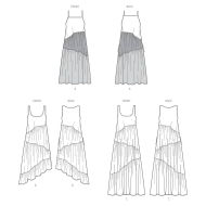 long-dresses-paper-sewing-pattern-mcCalls-8506-diy-instructions