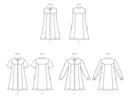 buttoned-down-dresses-paper-sewing-pattern-mcCalls-8508-d...