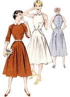 Sewing pattern Retro Dress with Raglan Sleeves Retro 50s Butterick 6992