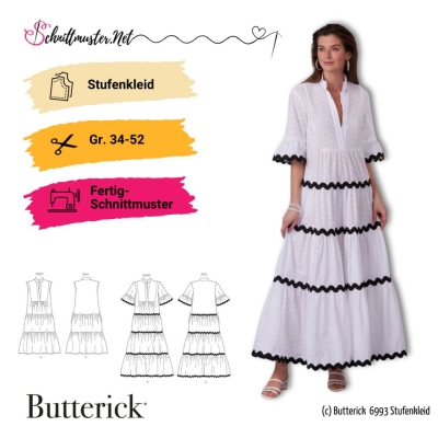 dress-sewing-pattern-for-women-butterick-6993-sewing-instructions