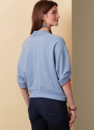 Sewing pattern Misses Sweater with V-neck Palmer/Pletsch Butterick 6996