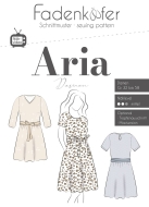 Sewing pattern Misses dress Aria with belt...