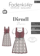 Schnittmuster Damendirndl mit Bluse und Schürze...