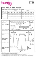 trousers-for-women-sewingpattern-burda-5761-very easy-to-sew