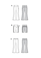 fashionable-trousers-paper-sewing-pattern-burda-5762-diy-instructions