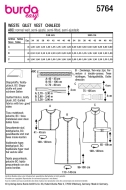 waistcoats-for-women-sewingpattern-burda-5764-very easy-to-sew