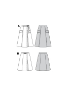 slit-skirts-paper-sewing-pattern-burda-5766-diy-instructions