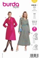 Sewing pattern Misses dress includes midi dress Burda 5767