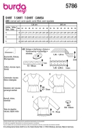 shirts-for-women-sewingpattern-burda-5786-very easy-to-sew