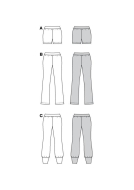 youthful-trousers-paper-sewing-pattern-burda-5789-diy-instructions