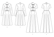 special-dresses-paper-sewing-pattern-vogue-2044-diy-instr...