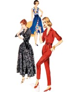 vintage fashion-for-women-sewingpattern-vogue-2062-average-to-sew