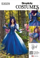 Ball Gown Costume with Simplicity 3029 by Designer Raine...