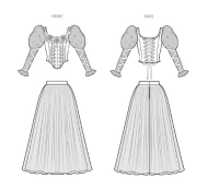 Ball Gown Costume with Simplicity 3029 by Designer Raine...