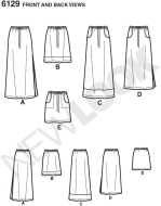 long-skirts-paper-sewing-pattern-newlook-6129-diy-instruc...