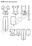 fitted-combinations-paper-sewing-pattern-newlook-6130-diy...