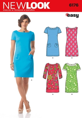 dress-sewing-pattern-for-women-newlook-6176-sewing-instructions