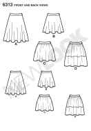 short-skirts-paper-sewing-pattern-newlook-6313-diy-instru...