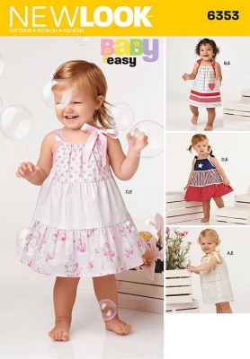 girls-dress-sewing-pattern-for-girls-newlook-6353-sewing-instructions