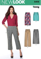 trousers-sewing-pattern-for-women-newlook-6419-sewing-ins...