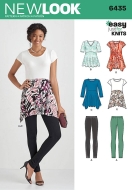 tunic-sewing-pattern-for-women-newlook-6435-sewing-instru...