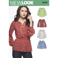 tunic-sewing-pattern-for-women-newlook-6472-sewing-instru...