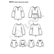 wide-tunics-paper-sewing-pattern-newlook-6472-diy-instruc...