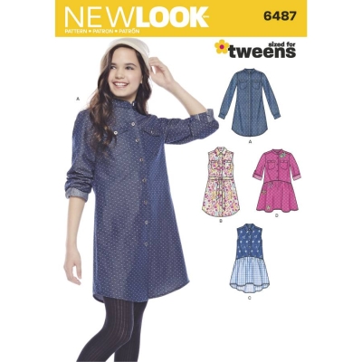 kinderkleider-schnittmuster-fuer-maedchen-newlook-6487-naehanleitung