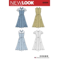 dress-sewing-pattern-for-women-newlook-6494-sewing-instru...