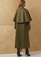 Sewing pattern Misses coat, cape coat in 2 lengths Vogue 2074