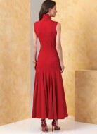 Schnittmuster Damenkleider 2064 - ausgestelltes Damenkleid, Jerseykleid | Größen 32-50 | Vogue