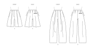 fashionable-trousers-paper-sewing-pattern-vogue-2070-diy-...