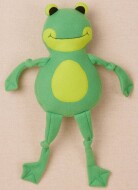 Sewing pattern Plush toy, fabric frog, cow, and monkey McCalls 8546