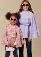 childrens ponchos--sewingpattern-mccalls-8538-easy-to-sew