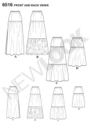 long-skirts-paper-sewing-pattern-newlook-6516-diy-instruc...