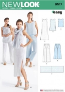 combination-sewing-pattern-for-women-newlook-6517-sewing-instructions