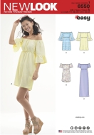 dress-sewing-pattern-for-women-newlook-6550-sewing-instru...