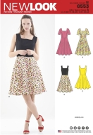 dress-sewing-pattern-for-women-newlook-6553-sewing-instru...