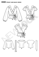 romantic-blouses-paper-sewing-pattern-newlook-6560-diy-in...