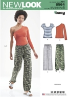 combination-sewing-pattern-for-women-newlook-6564-sewing-instructions