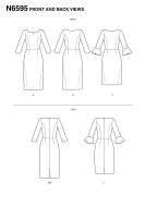 pretty-dresses-paper-sewing-pattern-newlook-6595-diy-inst...